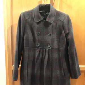 Pea in the Pod Wool Maternity Coat